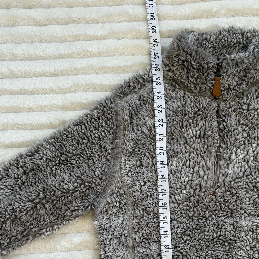 5/20$ SIMPLY SOUTHERN Gray Fleece Pull Over Youth Large - Picture 8 of 9